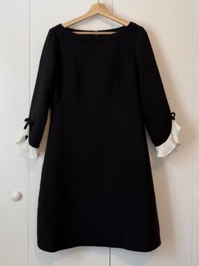 Kate Spade Dress with Ruffle Detail on Sleeves - Like New